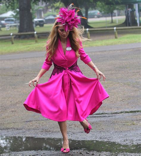 It Wont Rain On Our Fashion Parade Royal Ascot Transformed Into Sea