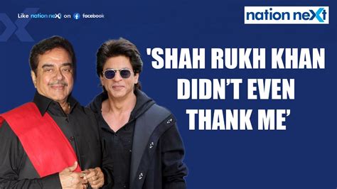 Shah Rukh Khan Didnt Even Thank Me For Supporting Aryan Khan Says