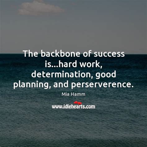 Hard Work Determination Success Quotes The Quotes