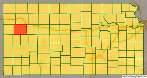 Map Of Logan County Kansas