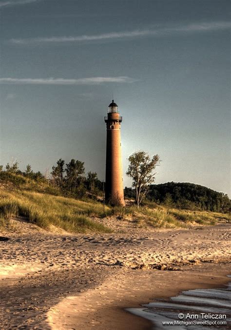 Little Point Sable Lighthouse Lighthouse Pictures Lake Lighthouse