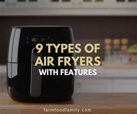 9 Best Types Of Air Fryers And Their Uses A Comprehensive Guide