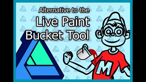 Alternative to the Live Paint Bucket Tool in Affinity Designer - YouTube