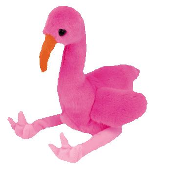Indulge in your flamingo fanaticism! Ty Beanie Buddy Pinky The Pink Flamingo | Beanie buddies ...
