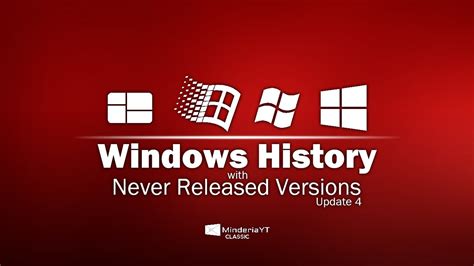 Windows History with Never Released Versions (Update 4) - YouTube