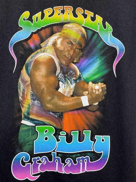 Billy Graham Superstar Wwe T Shirt Wrestling Authentic Wear Boardwalk