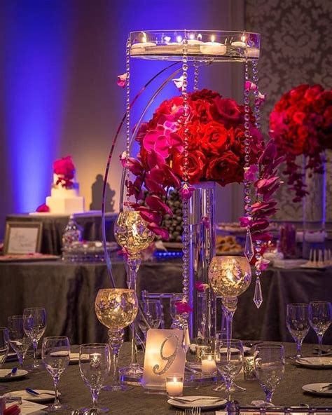 These Engagement Party Centerpieces Were The Perfect Combination Of