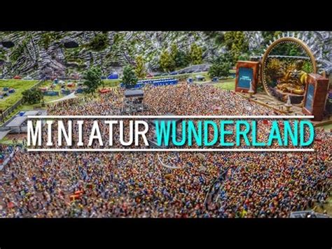MINIATUR WUNDERLAND - Hamburg, Germany (Largest Model Railway) - YouTube