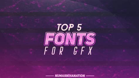 Best Fonts For Designing Gfx 2019 2022 Dafont Youtube Otosection