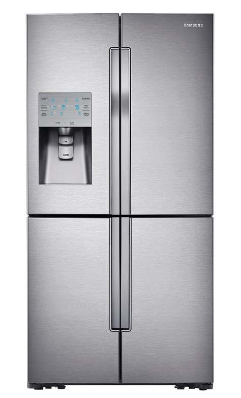 A single control button, located just above the drawer handle, allows you to adjust the temperature within the flex zone drawer to accommodate. Samsung - RF32FMQDBSR - 31.7 cu. ft. 4-Door Flex ...