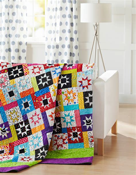 Star Burst Quilting Pattern From The Editors Of American