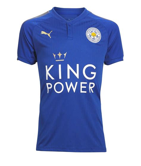 1.39pm edt 13:39 jack grealish comes on as sub; Leicester City 2017-18 Puma Home Kit | 17/18 Kits ...