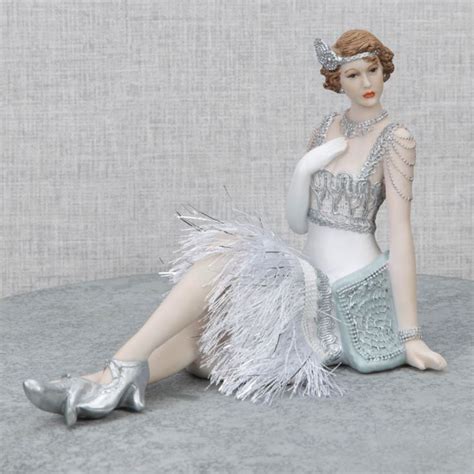 Gatsby Girls Figurine Sitting Evelyn The T Experience