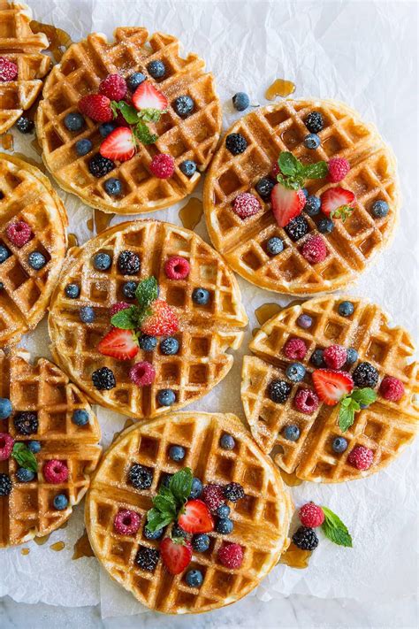 Belgian Waffles The Ultimate Waffle Recipe These Are Light Tender