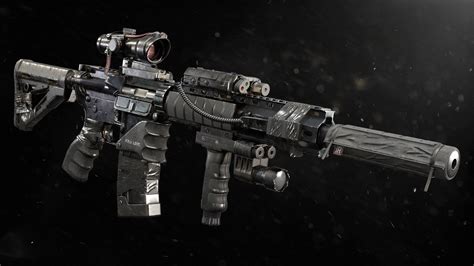 Artstation M4 Assault Rifle Fully Customized