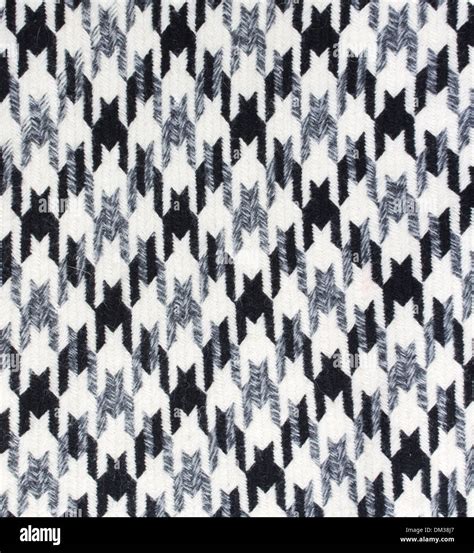 Houndstooth Fabric Hi Res Stock Photography And Images Alamy