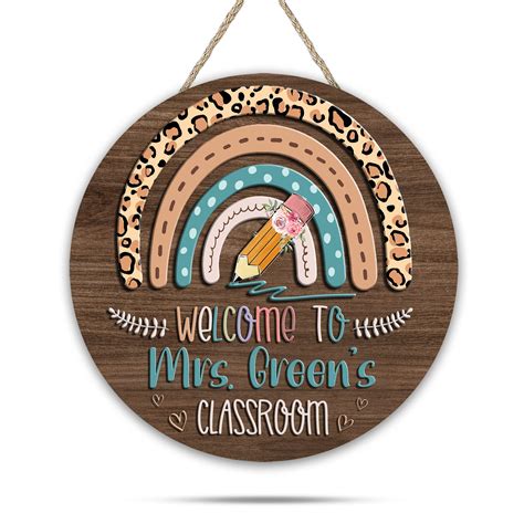 Buy Teacher Appreciation Ts Personalized Teacher Signs For Classroom Teacher Door Signs