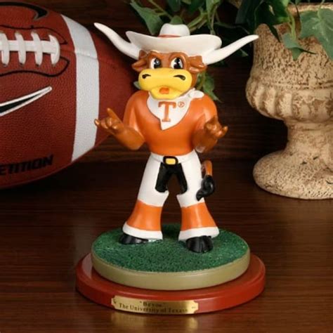 Texas Longhorns Bevo Mascot Figurine University Of Texas Team Shop