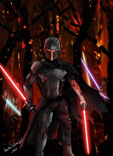 Sith Inquisitor I Made Along The Same Style As My Rogue Jedi R