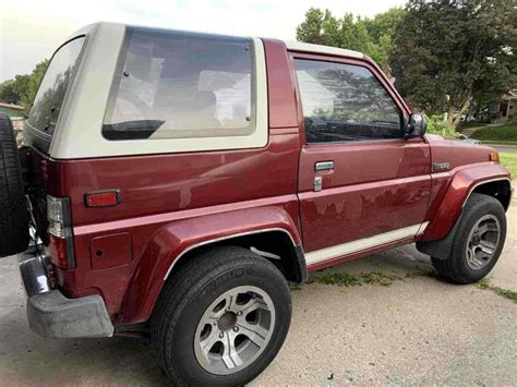 Daihatsu Rocky Suv Red Wd Manual Se For Sale Daihatsu Rocky