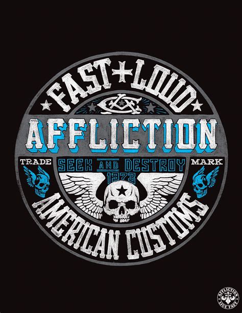 Logo Templates Affliction Color Design