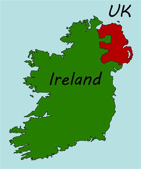 Ireland United With The Irish Identifying Provinces Of The Uk 2011