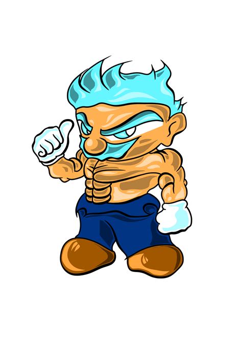 Super Saiyan Blue Mario By Greenate On Deviantart