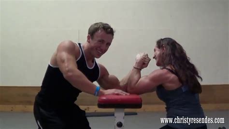 Male Bodybuilder Vs Female Bodybuilder Armwrestling Female Wins Youtube