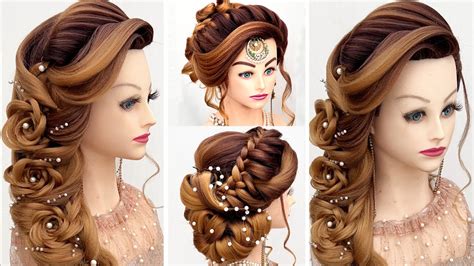 3 Latest Advanced Hairstyles L Bridal Hairstyles Kashees L Wedding