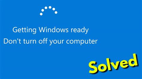 5 Methods To Fix “getting Windows Ready Stuck” New Guide