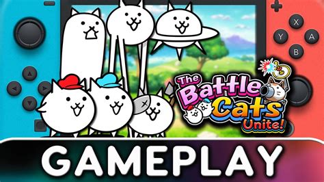 The Battle Cats Unite Nintendo Switch Gameplay Youtube