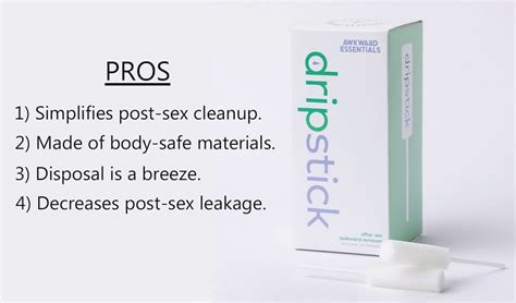 Awkward Essentials Dripstick Easy Post Sex Cleanup Review