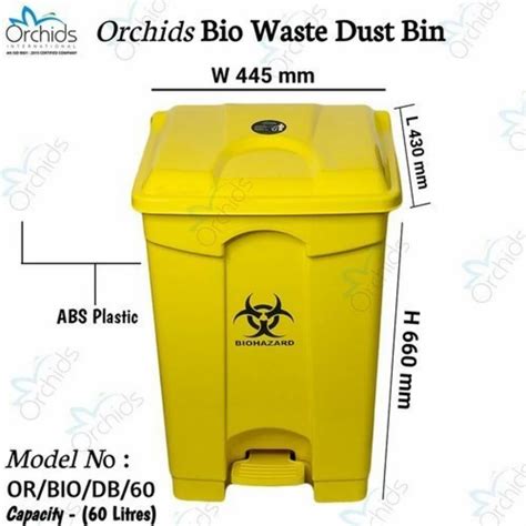 Plastic Hazardous Waste Containers Liters At Rs Piece In Mumbai
