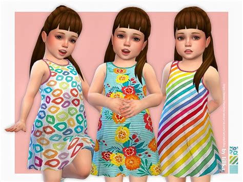 Toddler Dresses Collection P150 By Lillka At Tsr Sims 4 Updates