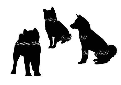 Shiba Inu Svg Silhouette Vector Graphic File Shiba Art Dog Etsy