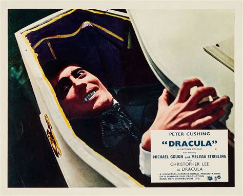 Dracula Hammer Films Classic Horror Cushing