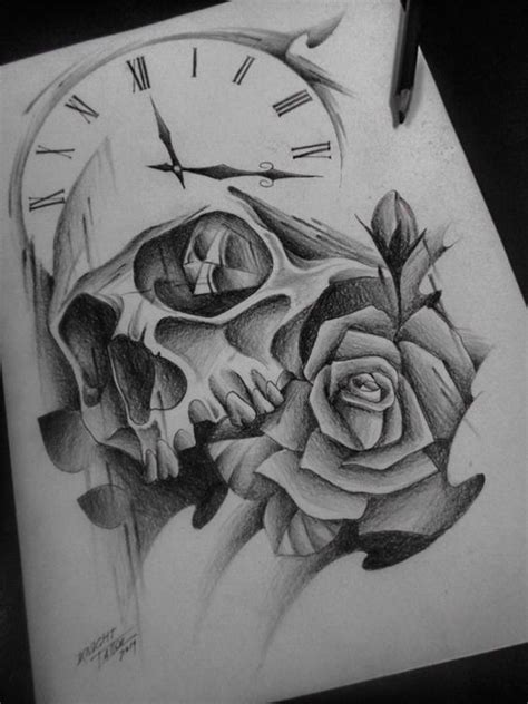 33 Of The Most Designed Clock Tattoos Koees Blog Hand Tattoos For