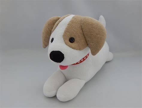 Jack Russell Terrier Plush Toy Dog Stuffed Animal Stuffed Etsy Dog