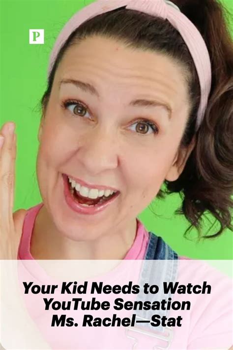 Your Kid Needs To Watch Youtube Sensation Ms Rachel—stat Language