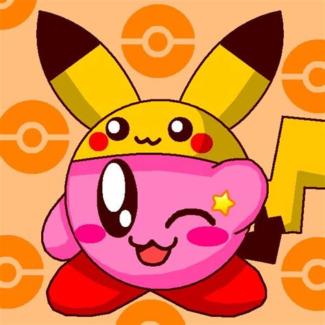 Pikachu Kirby By Cuddlesnam On Deviantart