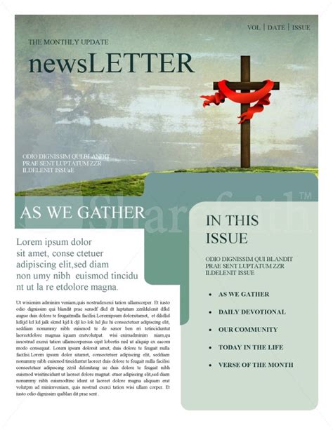 Church Newsletters Clover Media