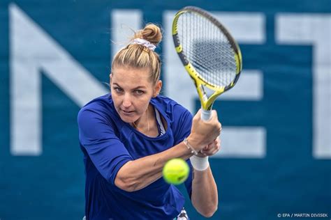 Her success reached its height in july 2017, when she climbed to no. Tennisster Pliskova eenvoudig door eerste ronde US Open ...