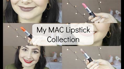 My Mac Lipstick Collection Youtube