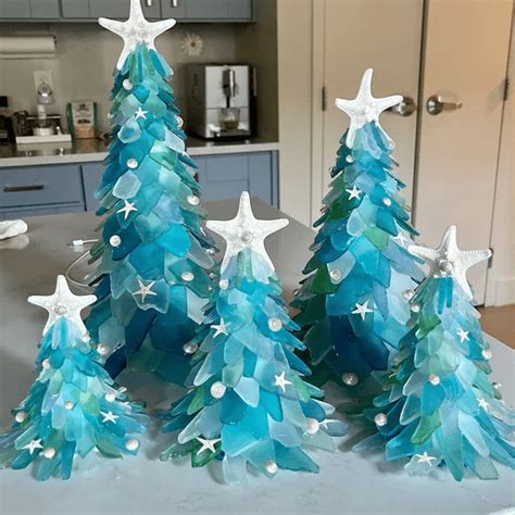 Sea Glass Christmas Tree Craft Nythurs