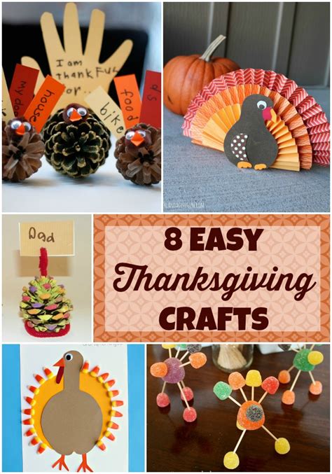 Eight Easy Thanksgiving Crafts