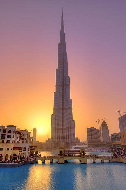 Dubai Burj Khalifa Places Around The World Travel Around The World
