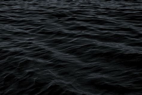 Hd Wallpaper Black Body Of Water Dark Lake Ocean Pattern River