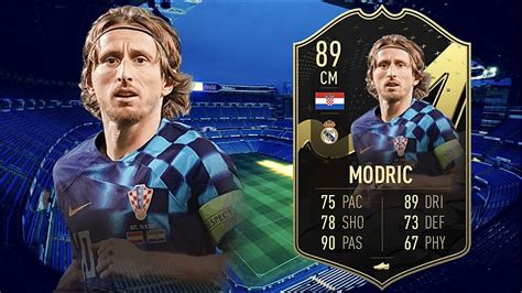 Fifa 23 Luka Modric 89 If Player Review I Fifa 23 Ultimate Team Youtube