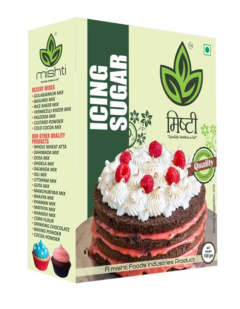Mishti White 100g Icing Sugar Powder At Rs 20pack In Panchmahal Id