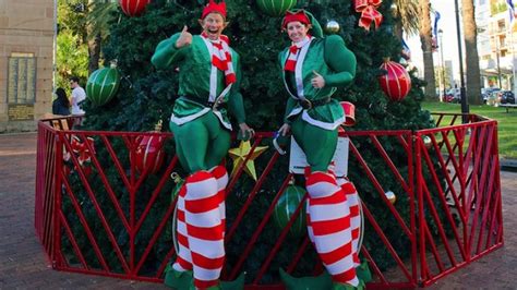 Stilt Elves Christmas Roving Wyong Nsw